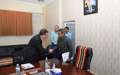 Vise-Primeiru-Ministru no Minstru Planu no Ordenamentu Enkontru Kortezia ho Embaixadór Australia ba Timor-Leste