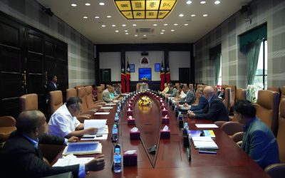 S.E Ministru Planeamentu no Investimentu Estratejíkú Eng. Gastão Francisco de Sousa. Partisipa Sorumutu Konesllu Ministrus Nian Iha Loron 11 Fullan – Juñu Tinan 2025
