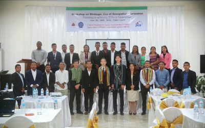 Dili – 26 June 2025 Centru Nacional de Dados Geospaciais (CNDG) ho Japan International Coorperation Agency (JICA) Halao Workshop konaba Strategic Use of Geospatial Information (Uzu Estratéjiku Informasaun Jeoespasiál nian) Focusing on achieving 𝗦𝘂𝘀𝘁𝗮𝗶𝗻𝗮𝗯𝗹𝗲 𝗗𝗲𝘃𝗲𝗹𝗼𝗽𝗺𝗲𝗻𝘁 𝗚𝗼𝗮𝗹𝘀 Timor-Leste