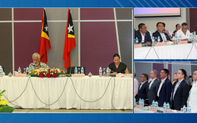 S.E Ministru Planeamentu no Investimento Estratejíkú Eng. Gastão Francisco de Sousa. Partisipa Timor – Leste Hahú Preparasaun Orsamentu Jeral ( OJE ) Tinan 2026 Ho Lema ” Otimiza Rezultado Sira Ho Despeza Realístiku Sira”