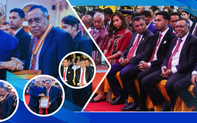Ministru Planeamentu no Investimentu Estratéjiku simu kondekorasaun husi Prezidente Repúblika Timor – Leste