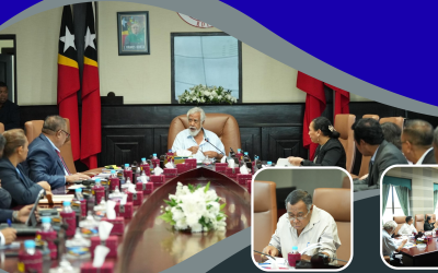 S.E. Ministru Planeamentu no Investimentu Estratéjiku, Eng. Gastão Francisco de Sousa, Partisipa iha Sorumutu Konsellu Ministrus ho Desizaun Kona-ba Administrasaun Públika, Jestaun Orsamentál no Reorganizasaun Institusionál