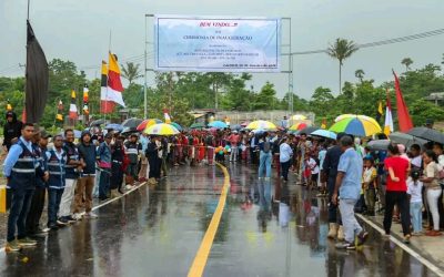 MPIE Partisipa iha Serimónia Inagurasaun Rehabilitasaun Estrada Caisidu–Aeroportu Baucau