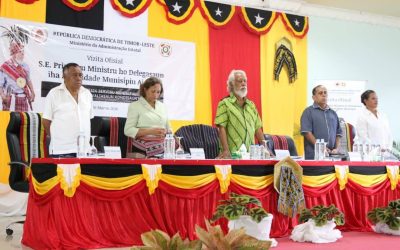 Primeiru-Ministru, Kay Rala Xanana Gusmão hala’o vizita ofisiál ba Munisípiu Ainaro atu haree besik servisu munisipál nian, bazeia ba rezultadu “Avaliasaun Kondisaun Mínima”