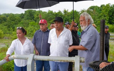 Primeiru-Ministru ho Membru Governu Halo Observasaun ba Kondisaun Irrigasaun iha Zumalai, Covalima