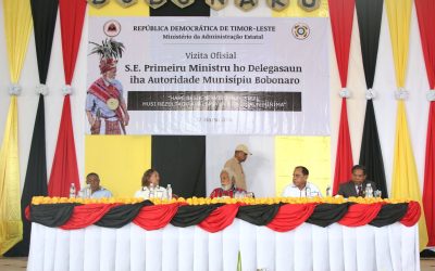 Primeiru-Ministru Halo Vizita Ofisiál ba Bobonaro hodi haree besik servisu munisipál nian bazeia ba rezultadu avaliasaun kondisaun mínima