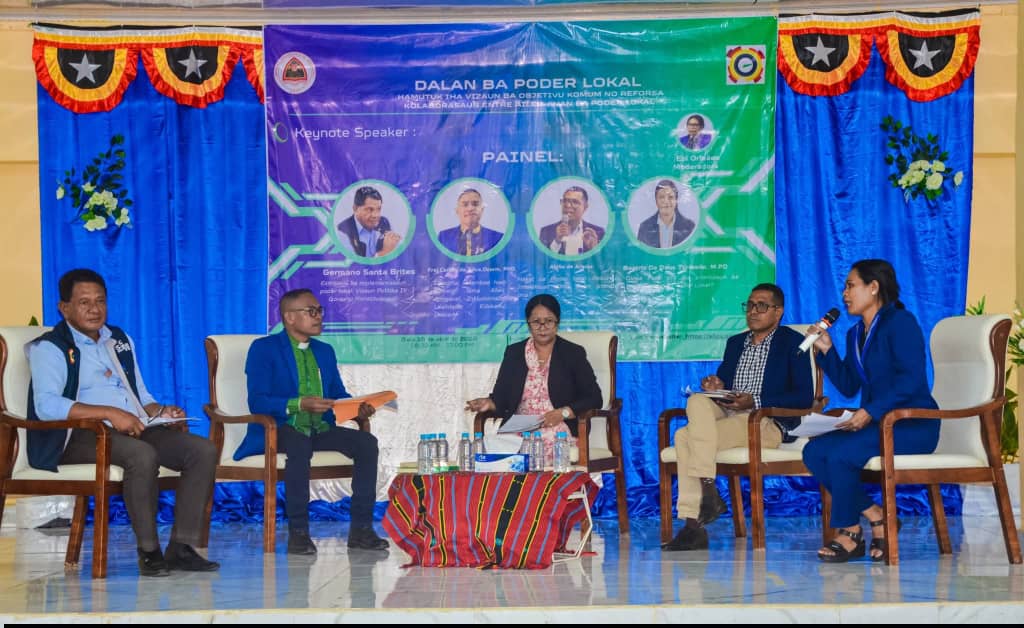 Koordenadora UPI-MPIE, Epi Orleães Hetan Convite Atu Modera Fórum “Dalan ba Poder Lokal” iha Aileu