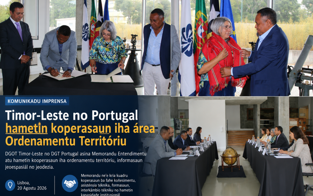 TIMOR-LESTE NO PORTUGÁL HAMETIN KOPERASAUN IHA ÁREA ORDENAMENTU TERRITÓRIU